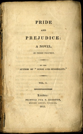 First Edition Title Page
