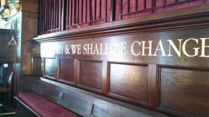 Photo of St. Paul's Church Pew