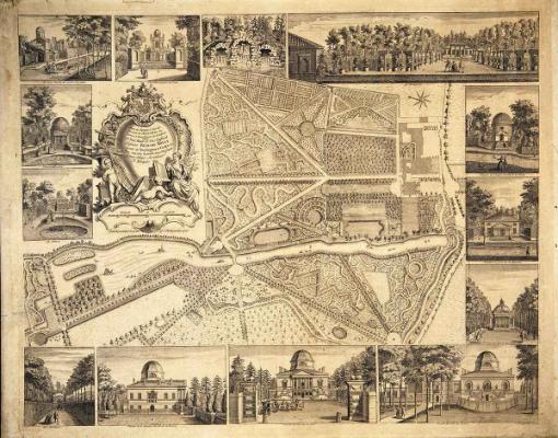 Chiswick House Grounds Plan