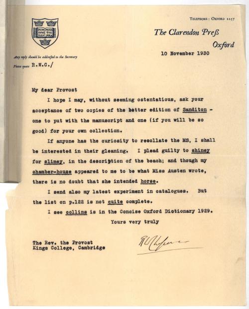 40 G 9 Chapman letter